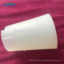 folha transparente branca vermelha resistente ao calor do silicone para o transformador